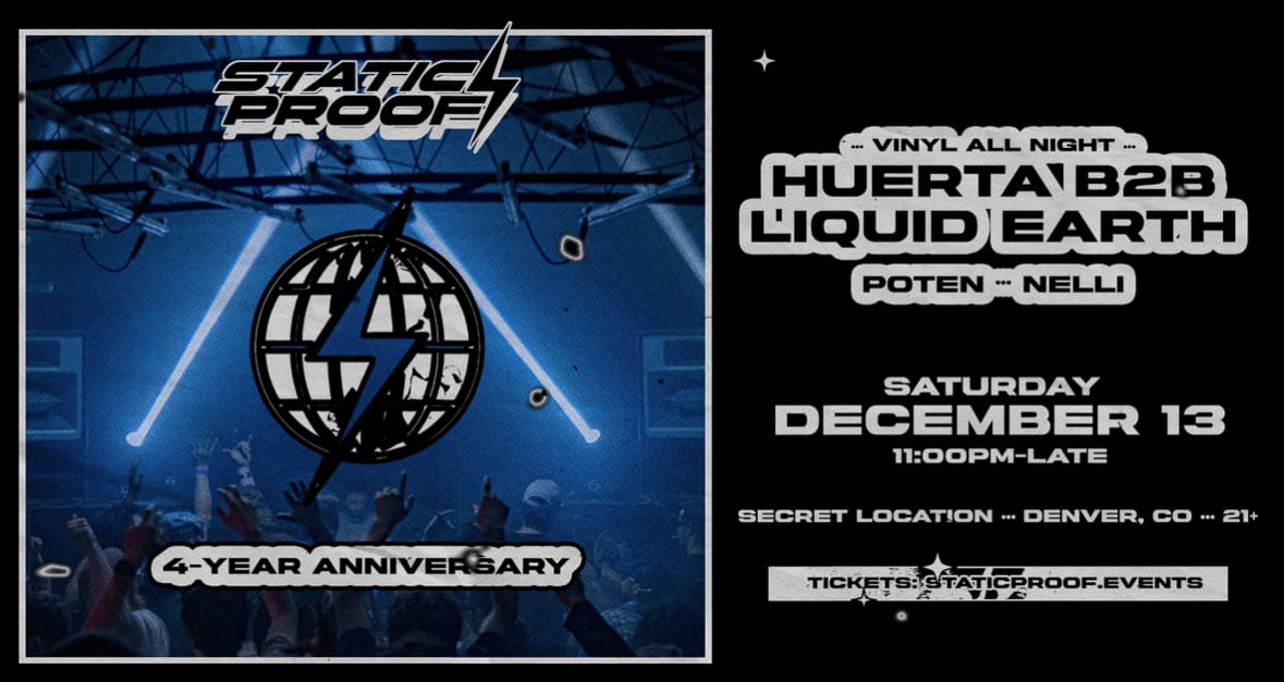 Staticproof Presents: Huerta B2b Liquid Earth Cover