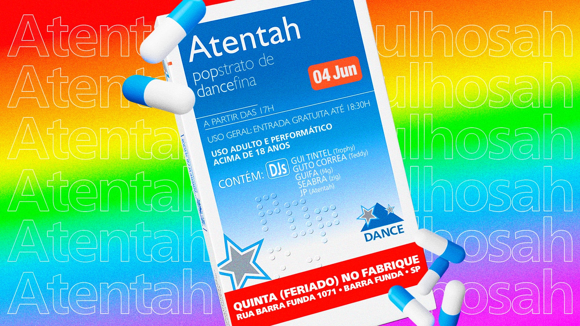 Atentah & Orgulhosah Cover