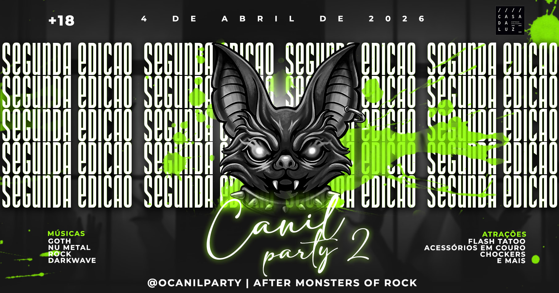 O Canil Party 2 - After Monsters Of Rock Cover
