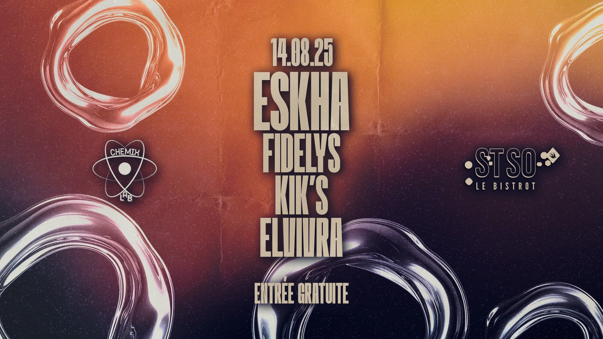 Chemixlab — Eskha + Fidelys + Kik's + Elvivra Cover