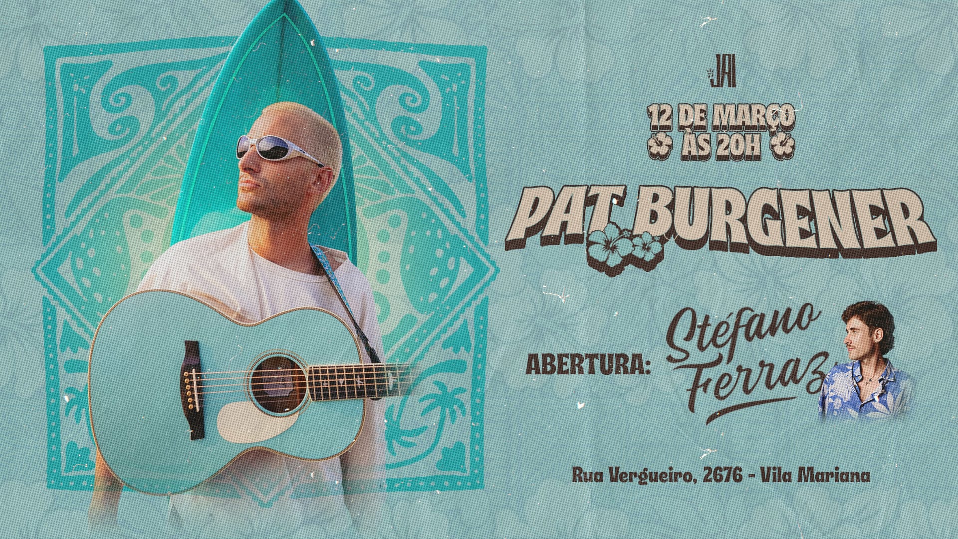 Pat Burgener Em São Paulo! @Jaiclub Cover