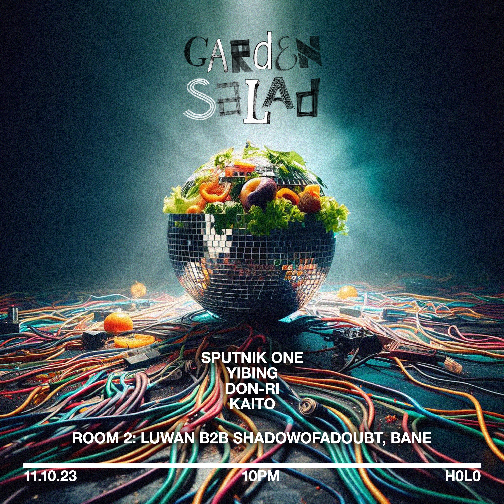 Garden Salad: Sputnik One, Yibing, Don-Ri, Kaito Cover
