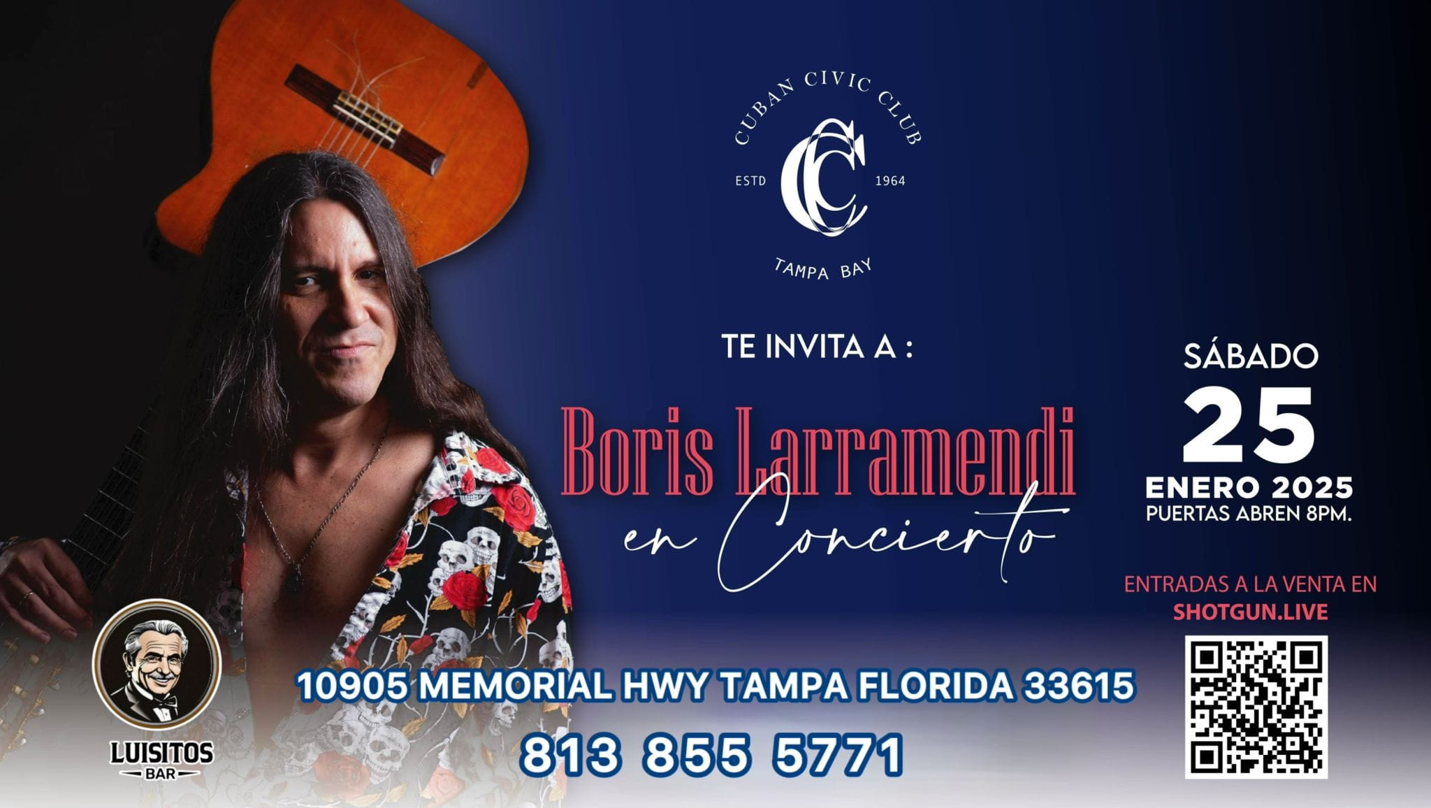 Boris Larramendi Cuban Civic Club Cover