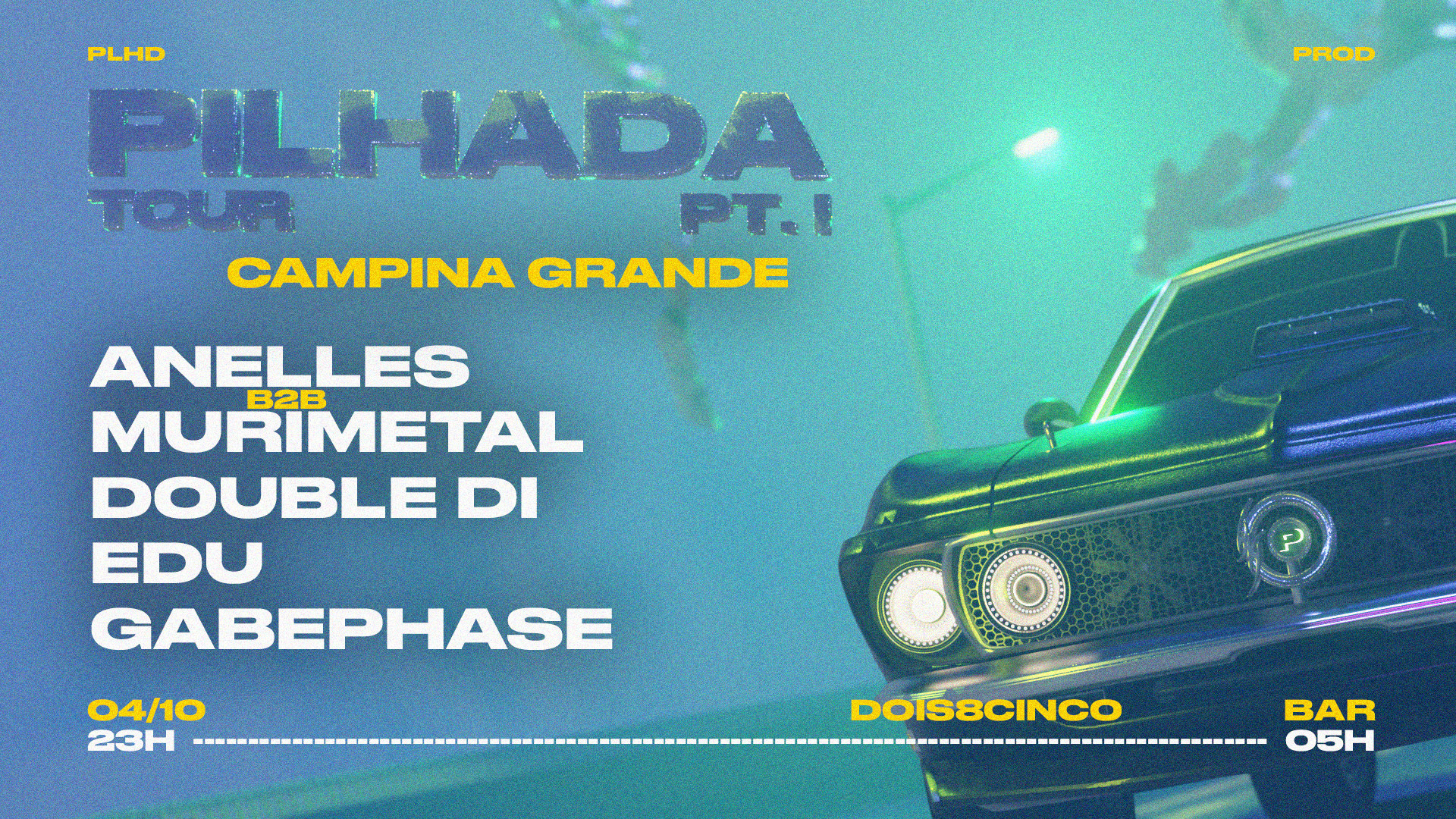 Pilhada Tour Pt.I - Campina Grande Cover