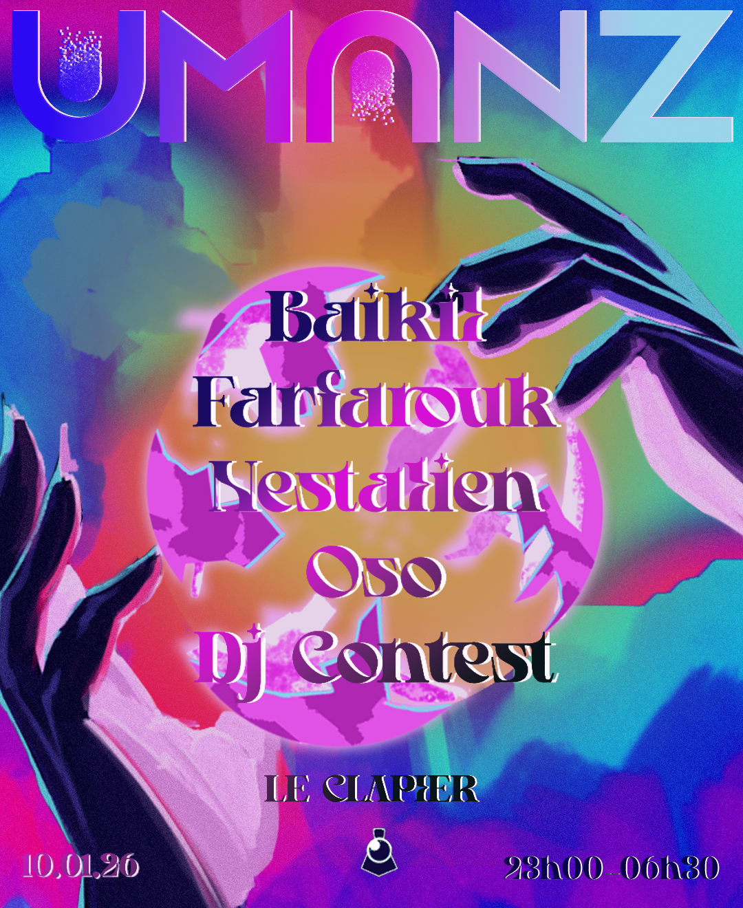 Umanz : Baikil, Farfarouk, Nestalien, Oso, Dj Contest Cover