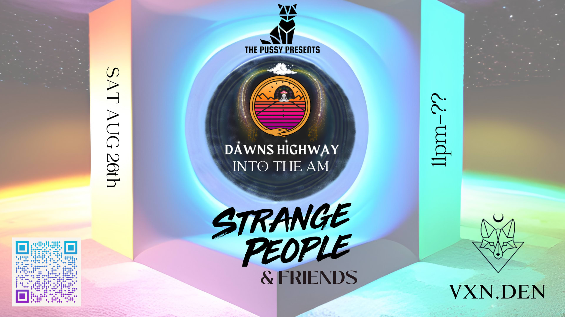 The Pussy Presents- Into The Am W/ Strange People & Friends Cover