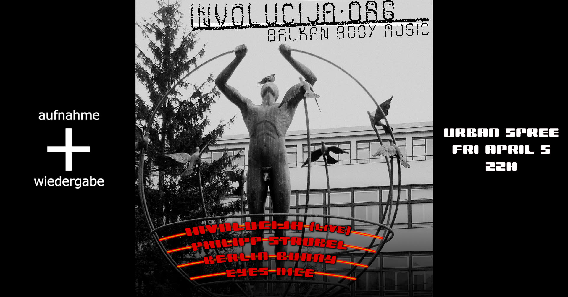 Involucija (Live) Record Release Show // Urban Spree, Berlin Cover