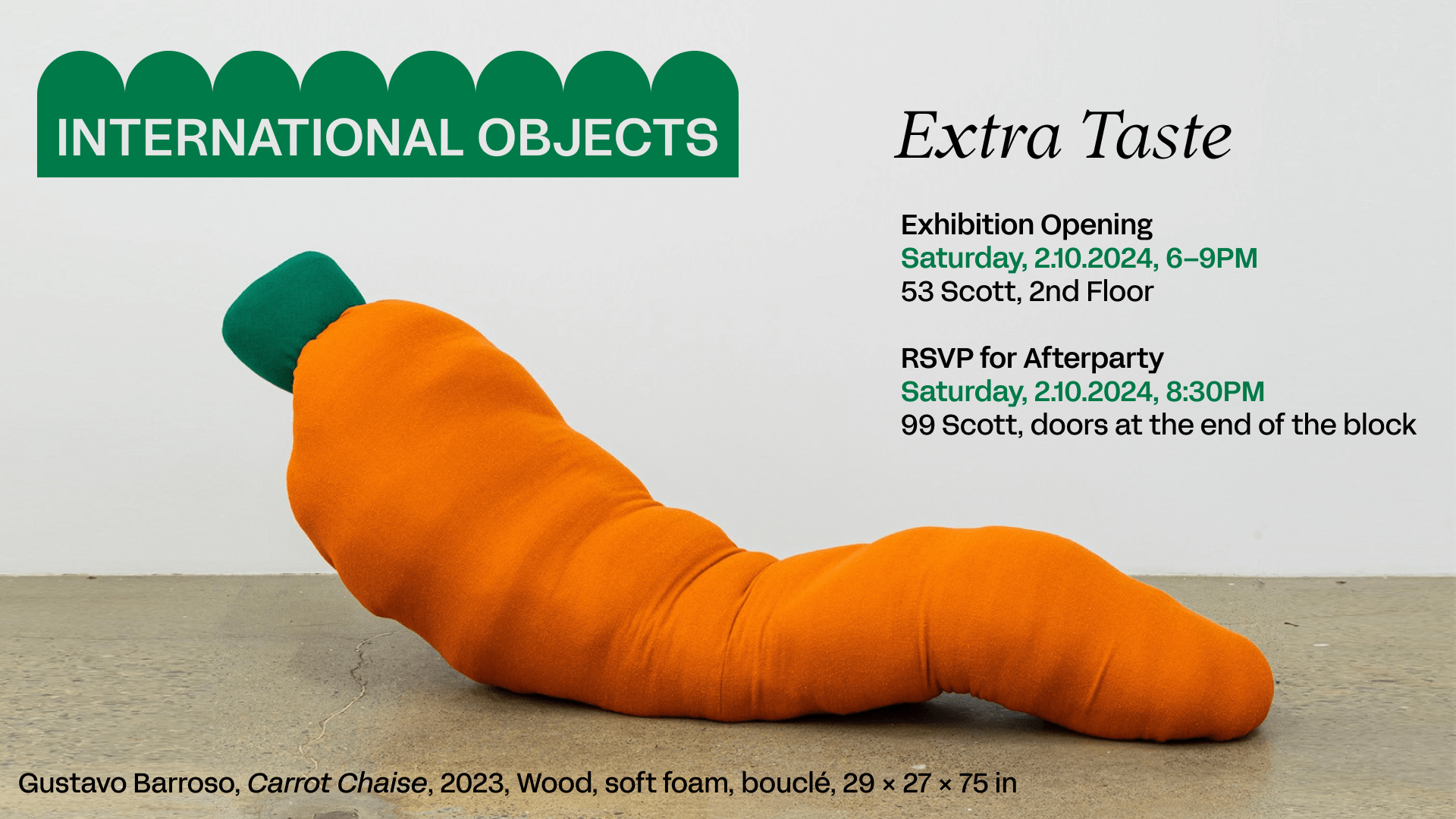 International Objects Afterparty Cover