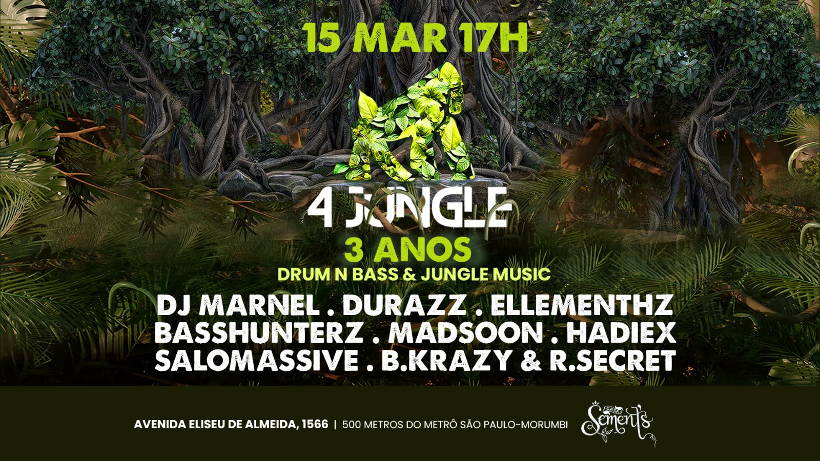 4 Jungle Records - 3 Anos Cover