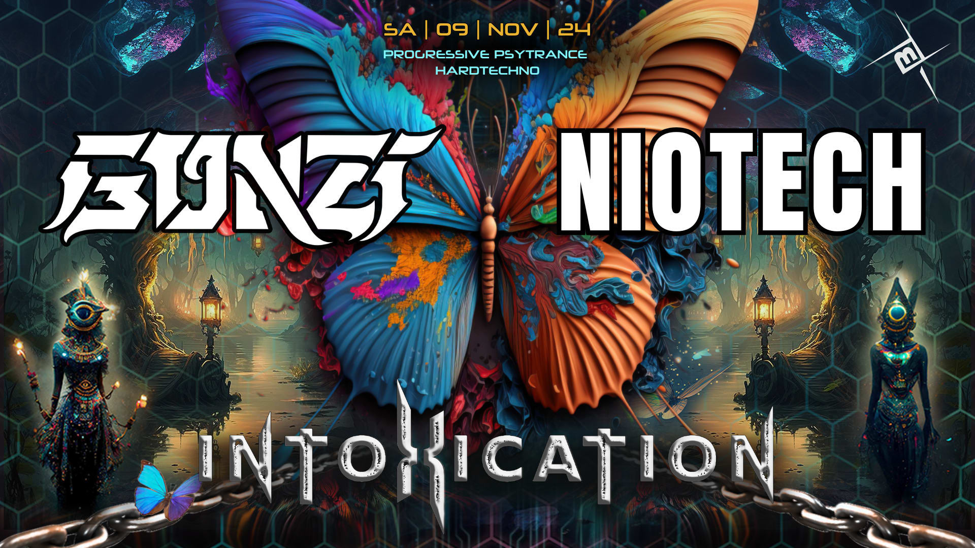 Intoxication W/ Gonzi & Niotech Cover