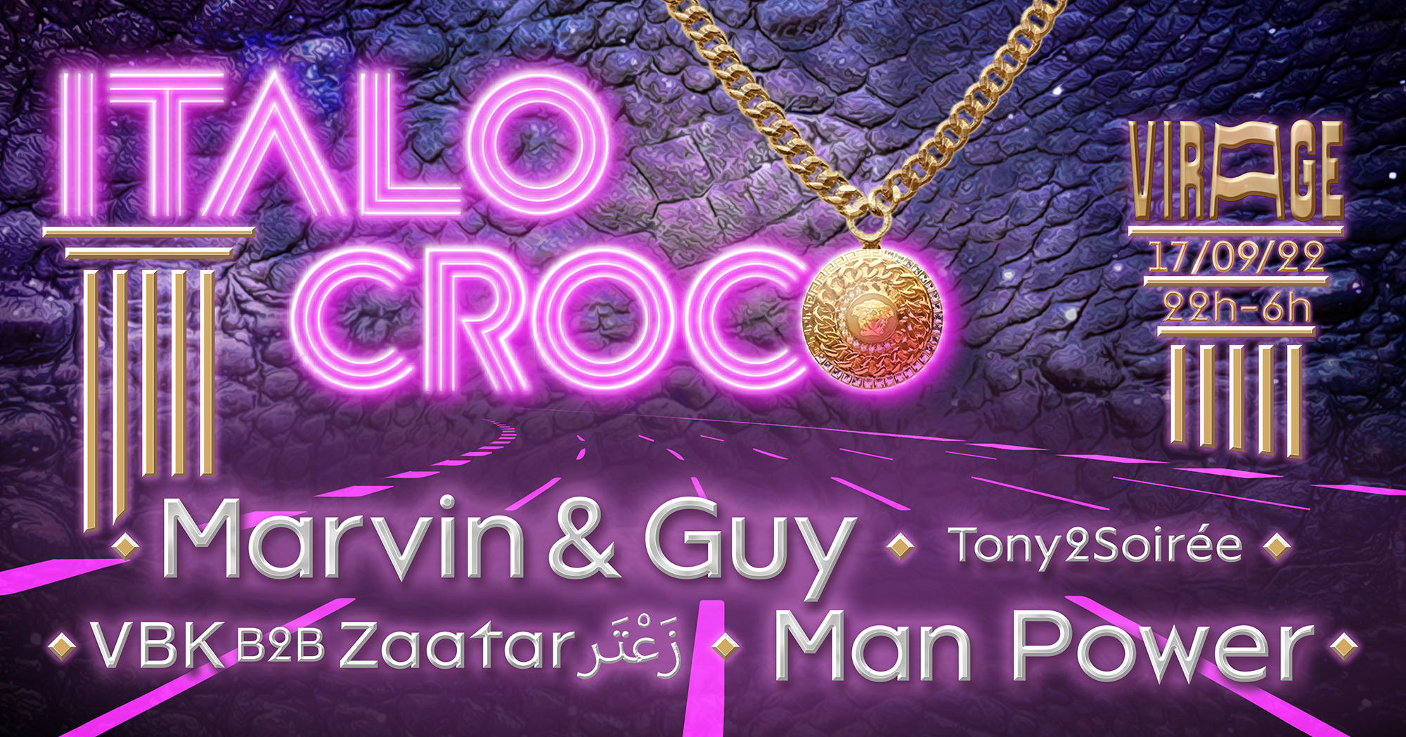 Italocroco| Marvin & Guy, Man Power, Vbk & Zaatar زَعْتَر, Tony2soirée Cover