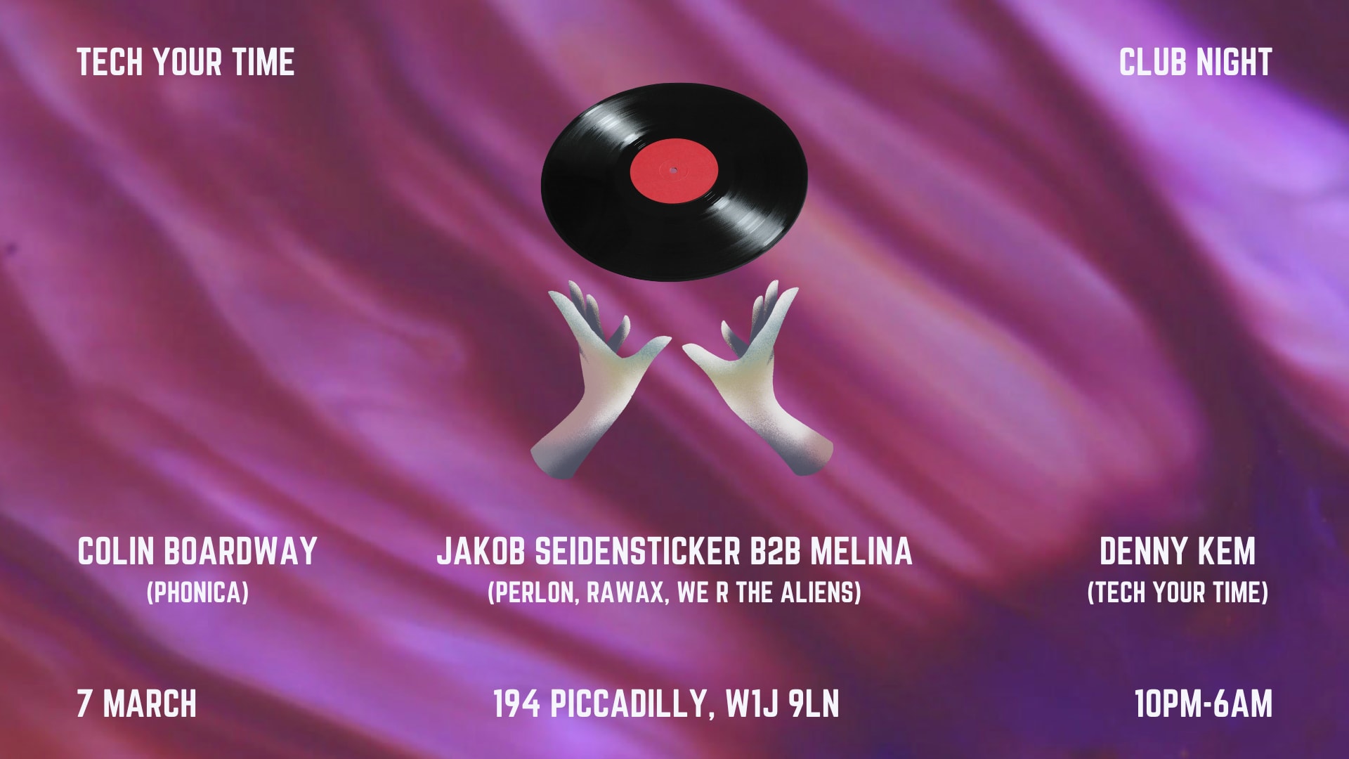 Tech Your Time W/ Jakob Seidensticker B2b Melina + More Cover
