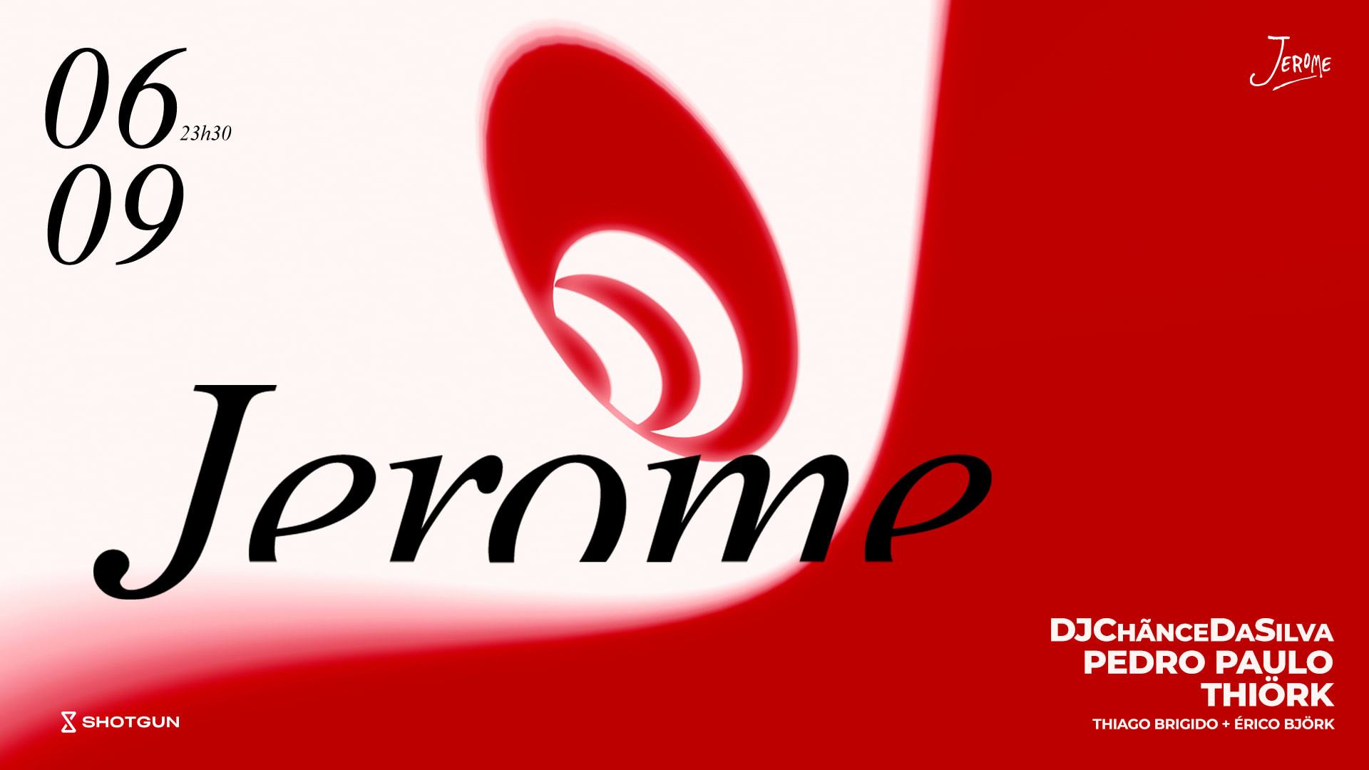 Jerome Convida 06/09 @ Club Jerome Cover