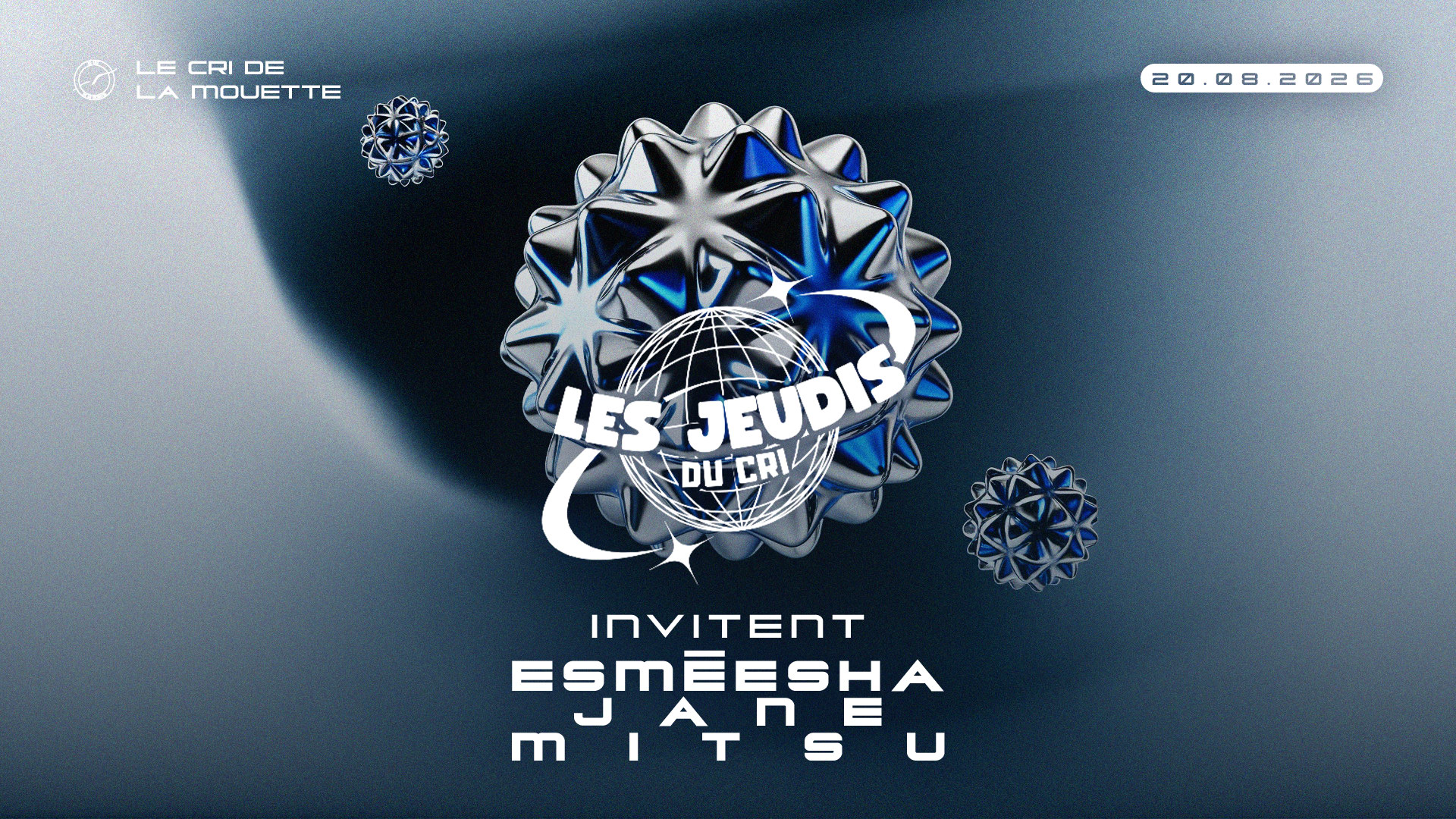 Les Jeudis Du Cri Inv. Esmeesha, Jane & Mistu Cover