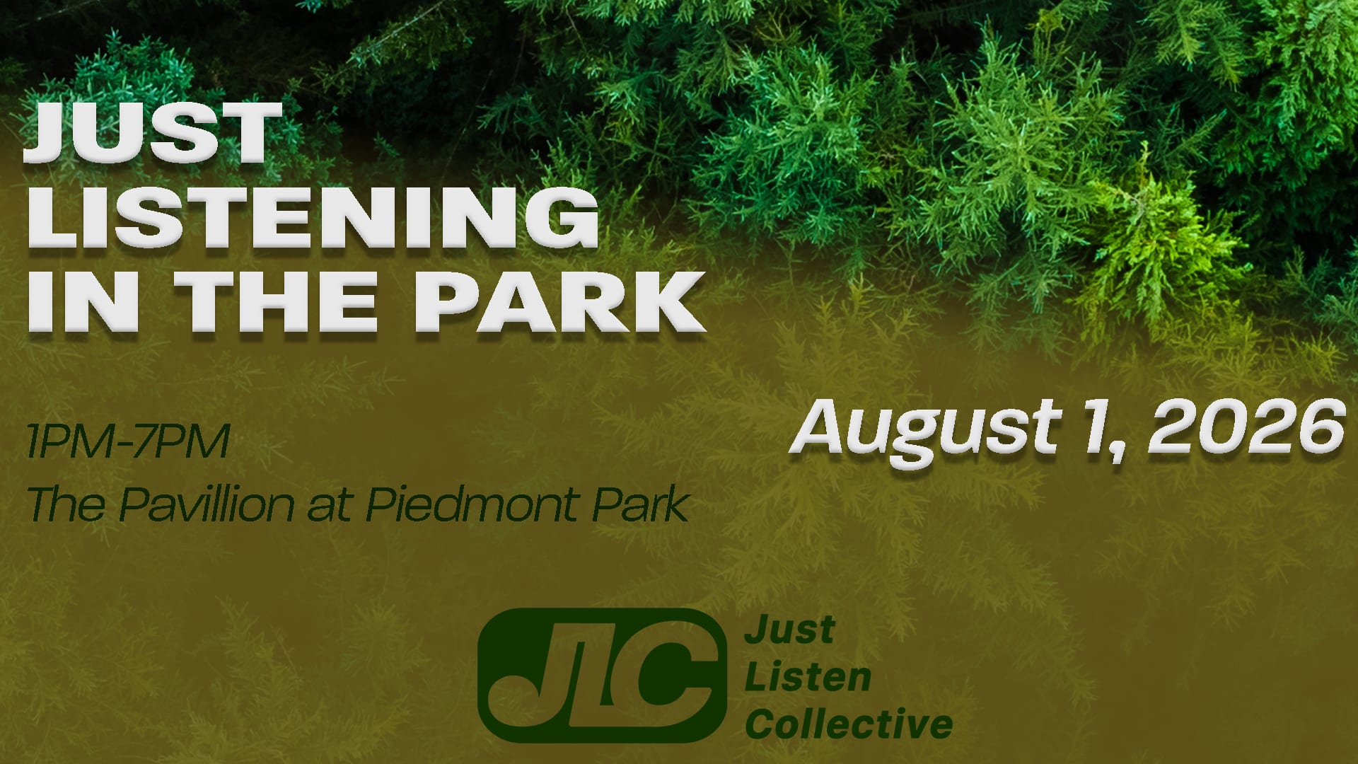 Just Listening In The Park Cover