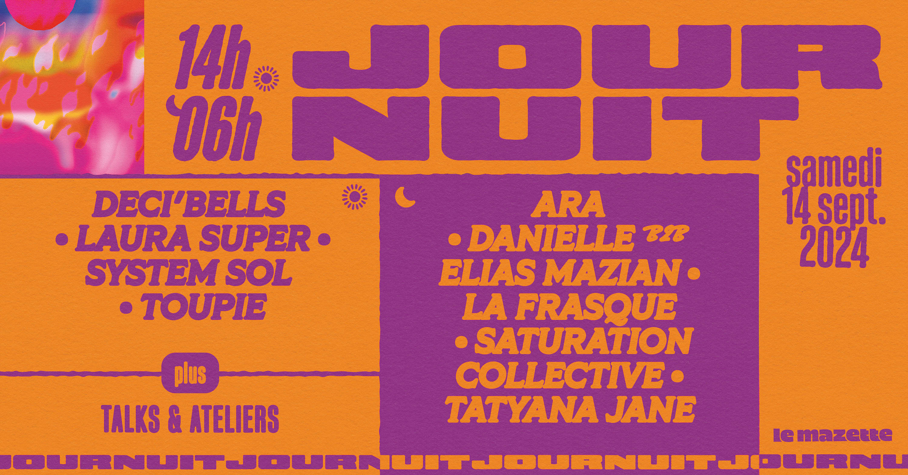 Journuit 11 - Elias Mazian, Danielle, Tatyana Jane Cover