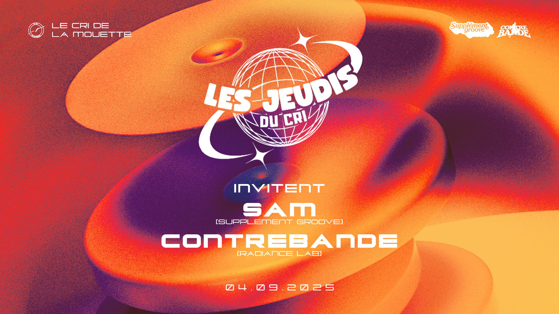 Les Jeudis Du Cri Inv. Sam & Contrebande Cover