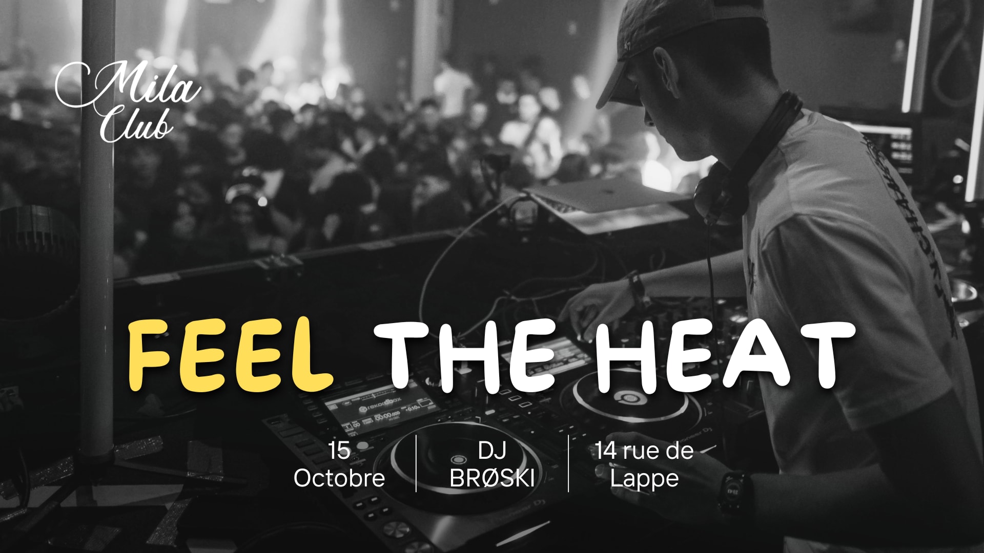 Feel The Heat - Mila Club Paris Cover