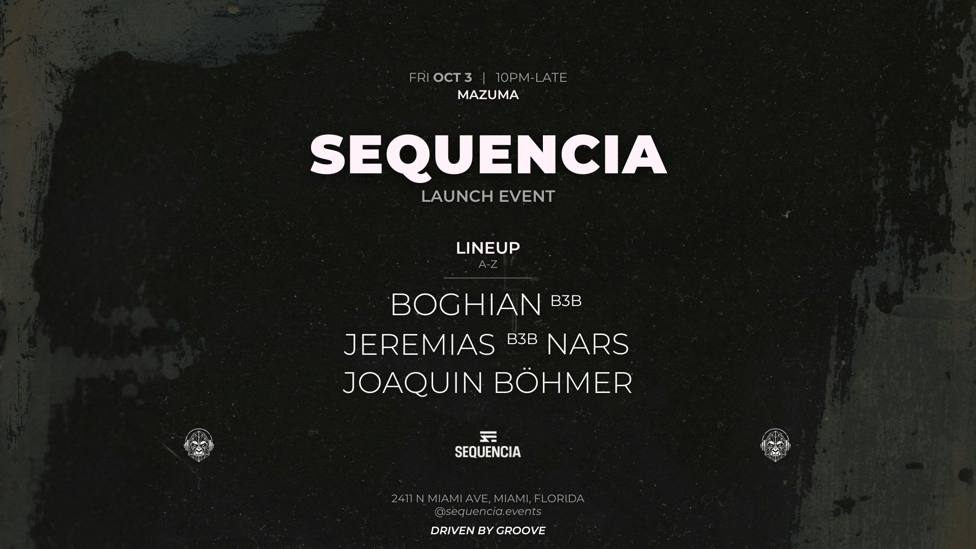 Sequencia Launch Event Cover