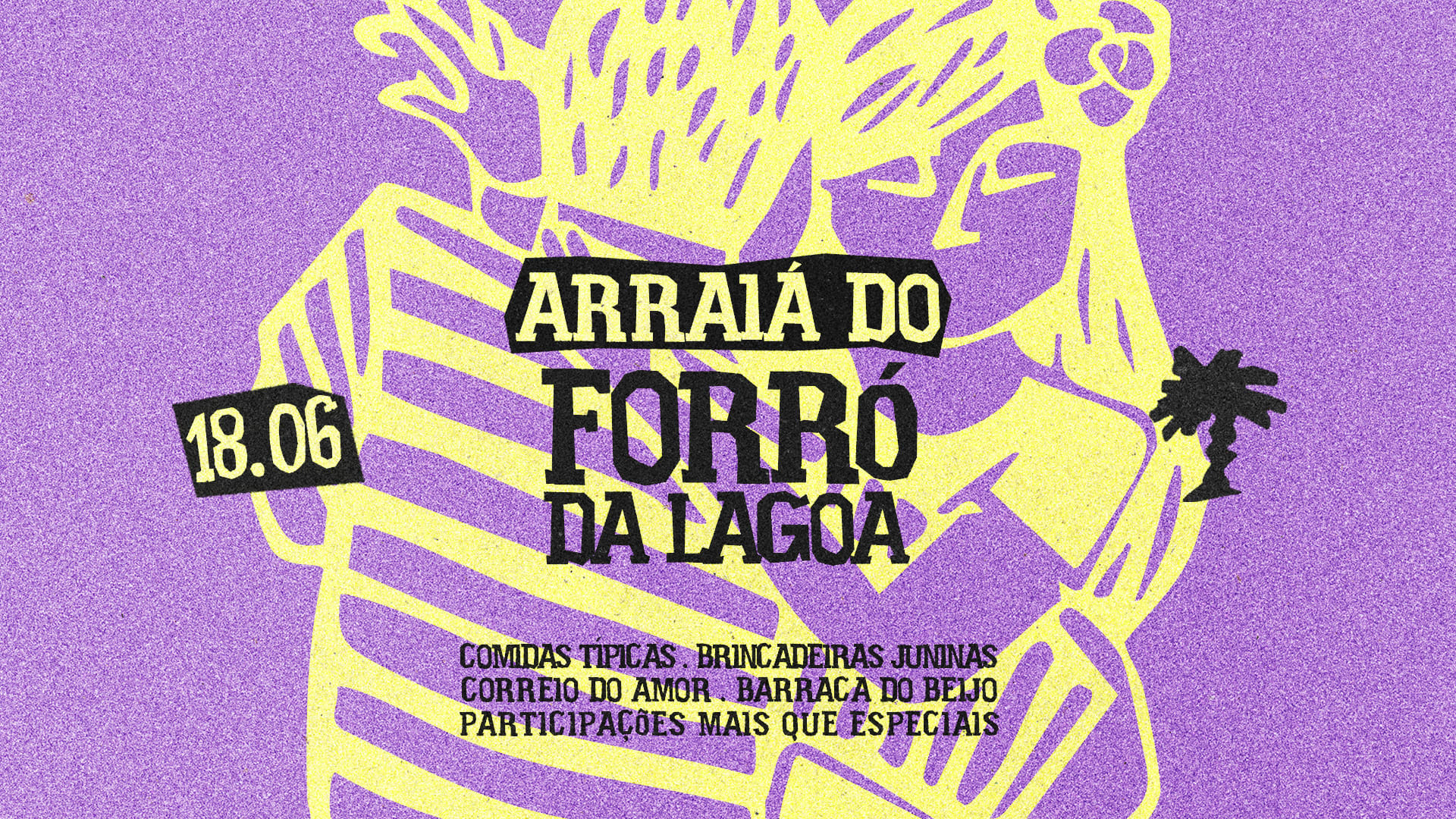 Arraiá Do Forró Da Lagoa! Quarta 18.06 No Kingston Club Cover