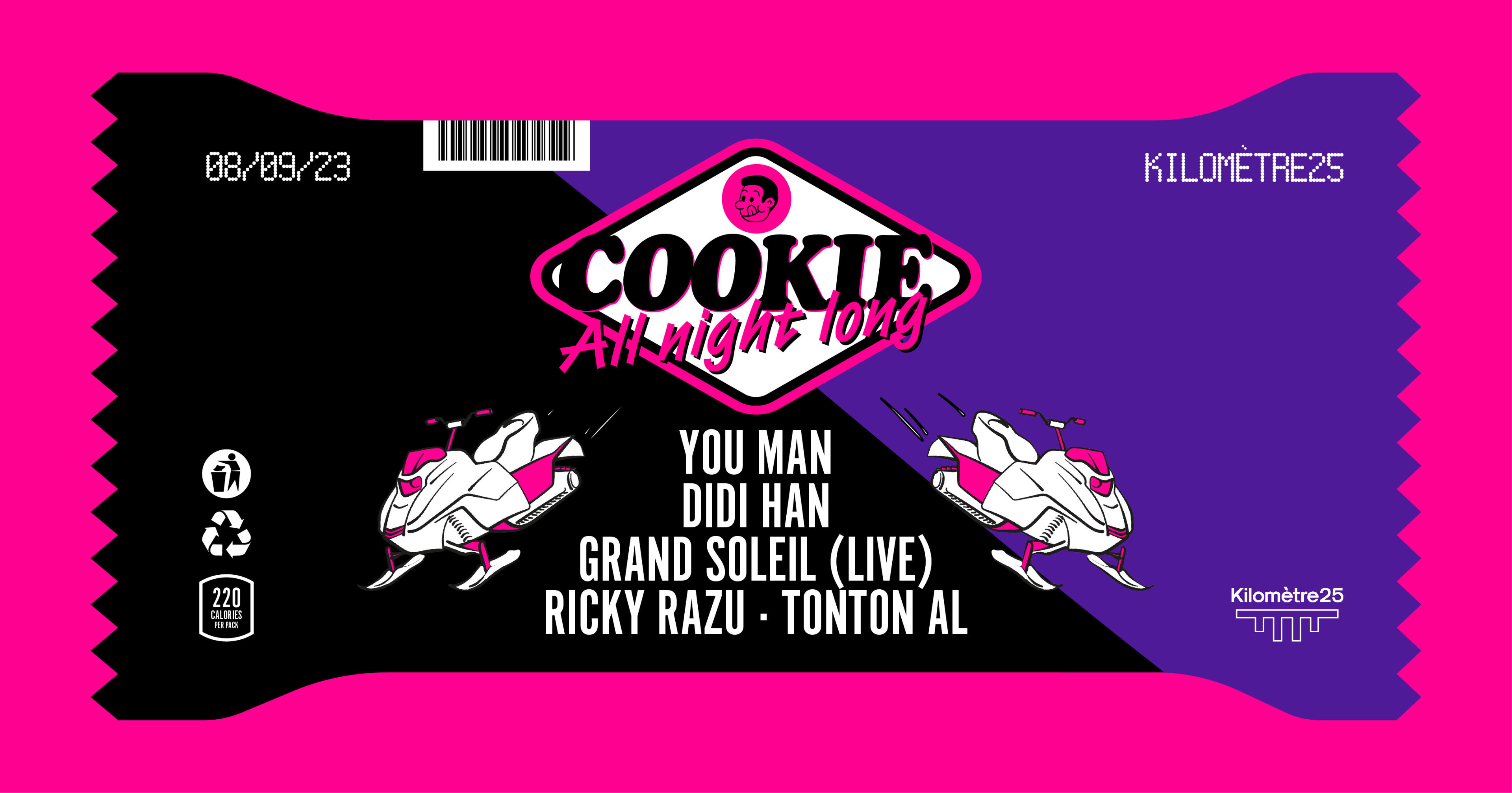 Cookie Records X Km25 : You Man, Didi Han, Grand Soleil ... Cover