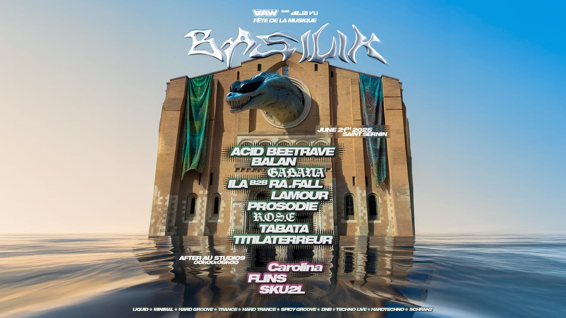 Basilik : Fête De La Musique + After Cover