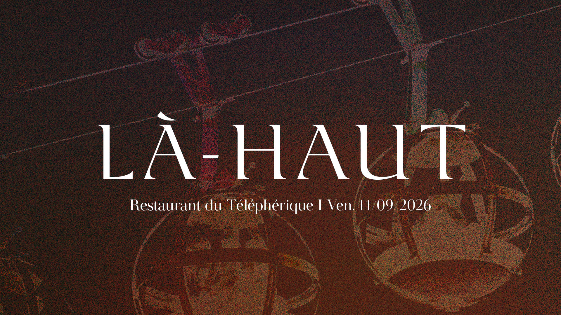 Là-Haut : Restaurant Du Téléphérique Cover