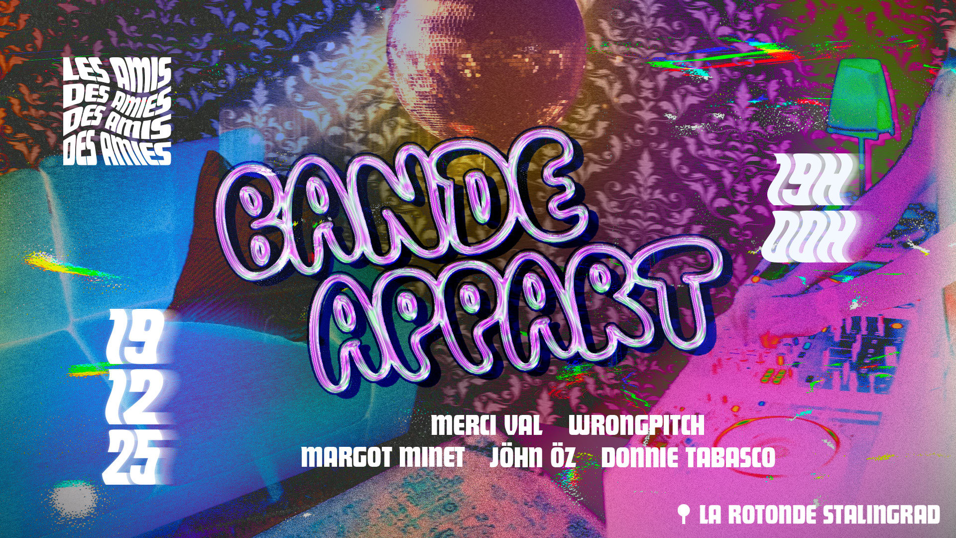 Bande Appart · Les Amis Des Amies - Gratuit Avant 22h Cover