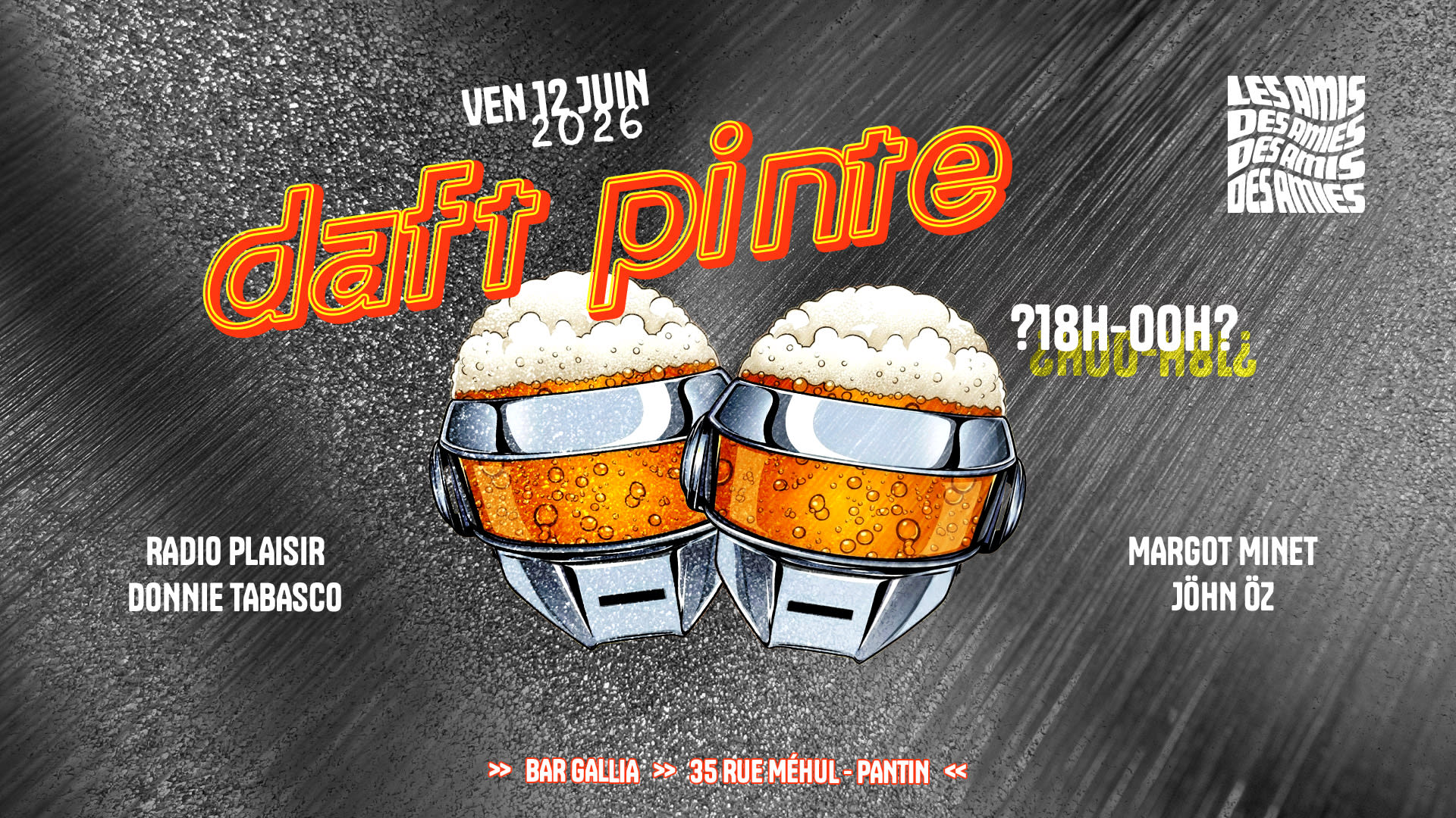 Daft Pinte - Les Amis Des Amies Cover