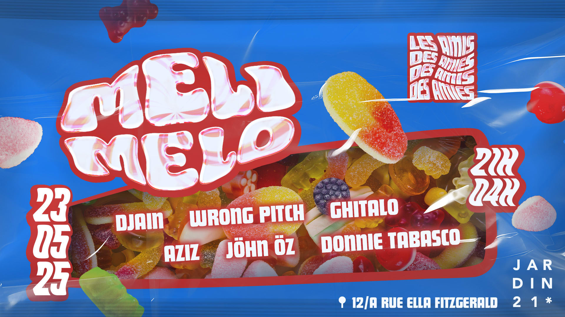 Les Amis Des Amies X Jardin21 - Dj Sets Cover