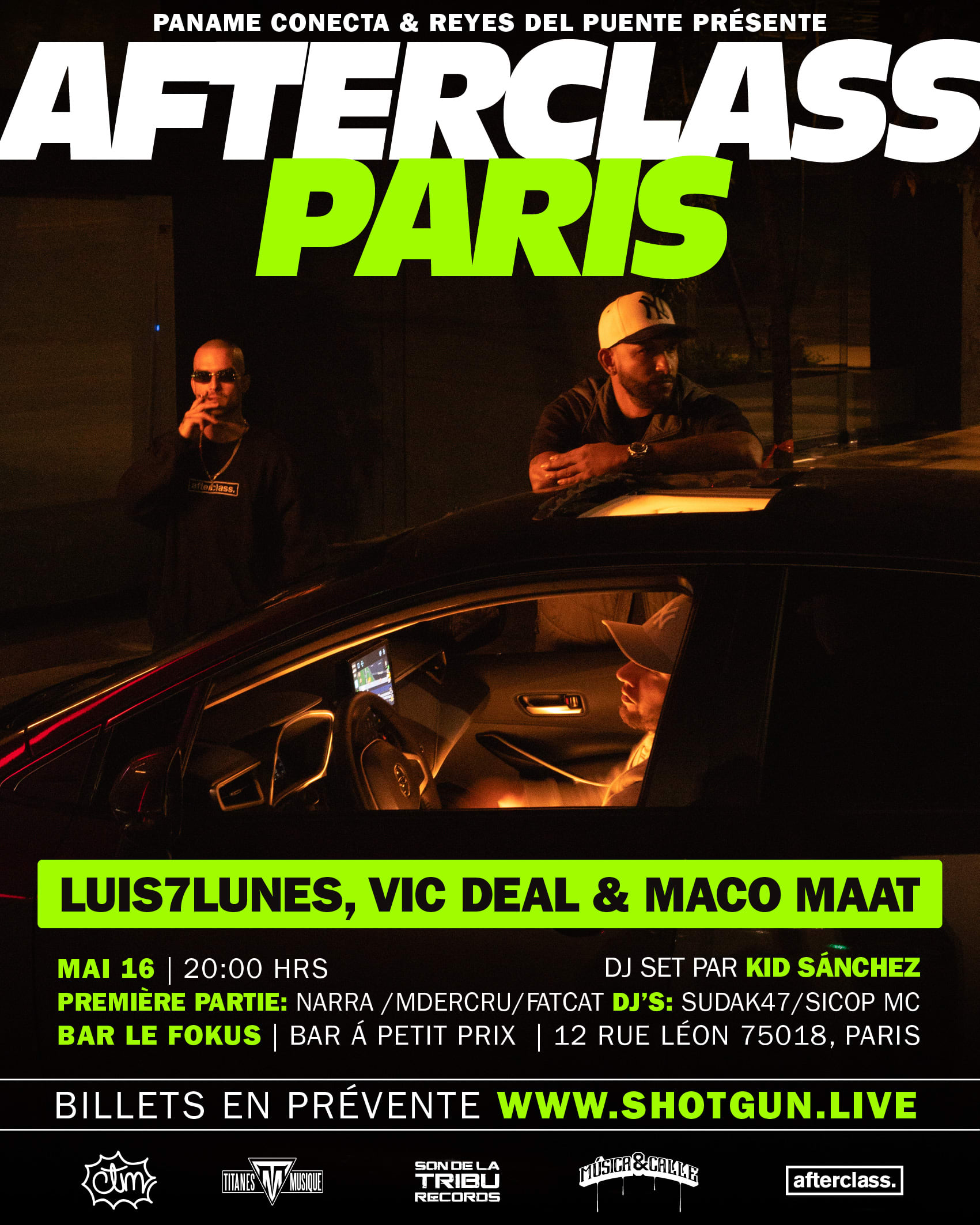 Afterclass En Paris 2026 Cover