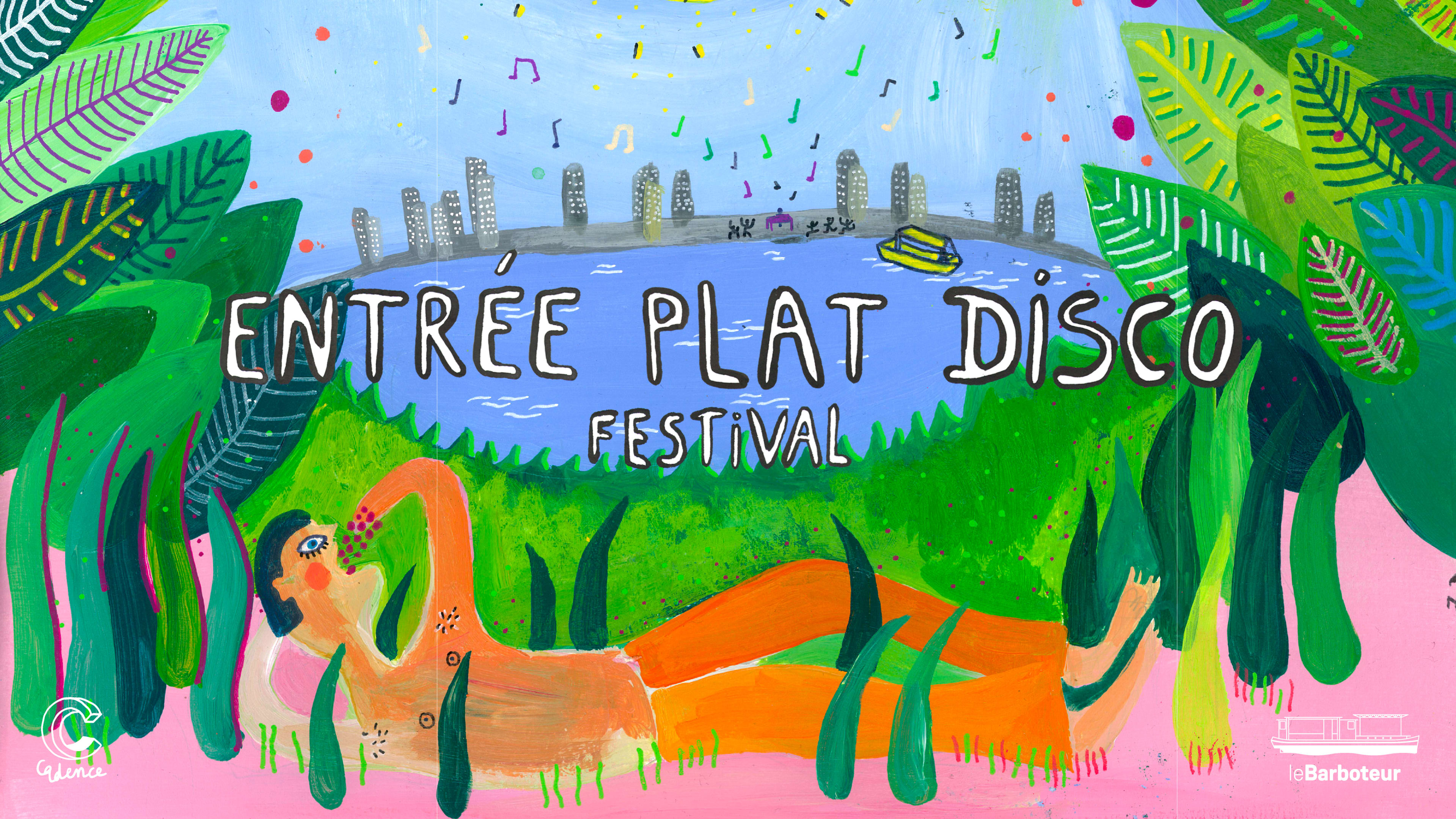 Entrée Plat Disco Festival 2023 Cover