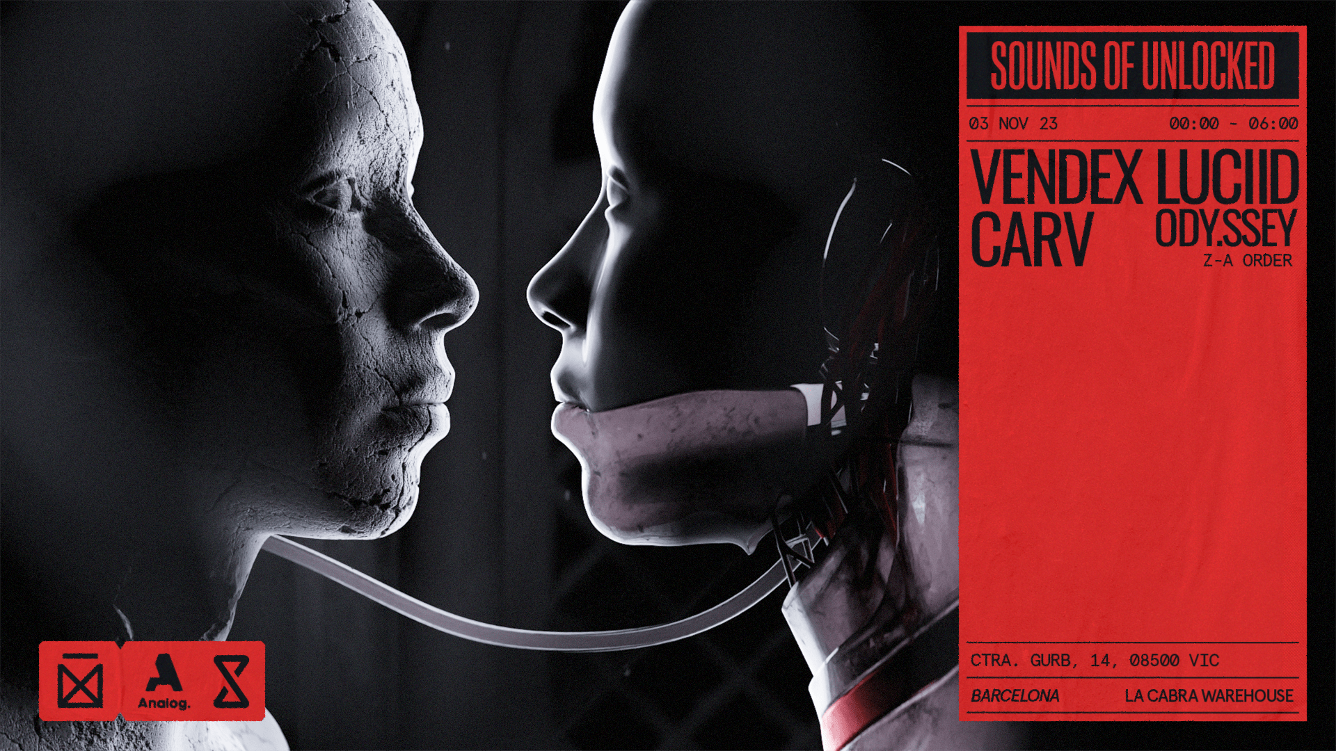Sounds Of Unlocked | Vendex, Luciid, Carv, Ody.Ssey Cover