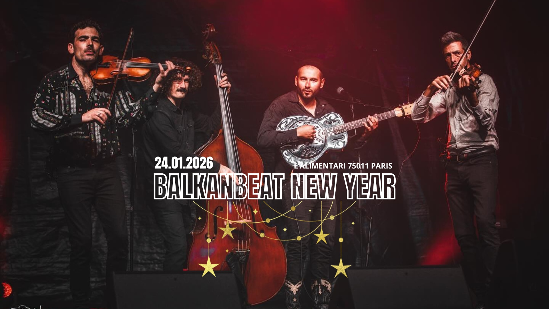 Balkanbeat New Year Live + Club / Aalma Dili + Soko & Tagada Cover