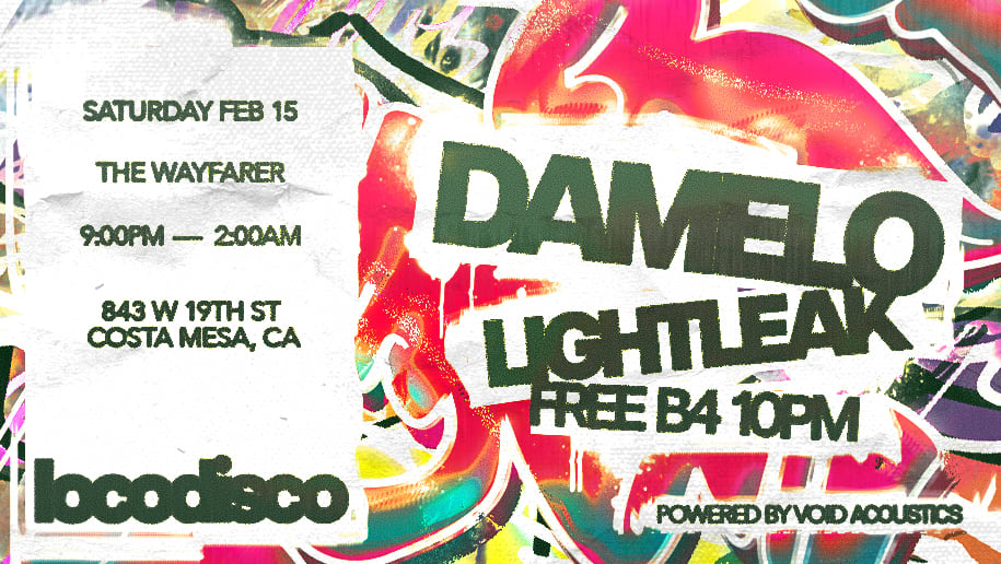 Loco Disco Presents Damelo Cover