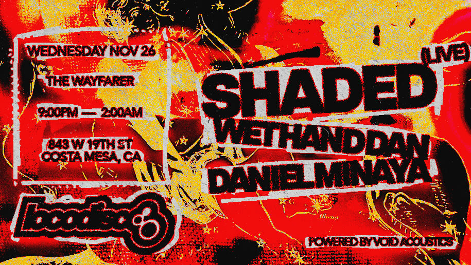 Loco Disco Presents Shaded (Thanksgiving Eve Special) Cover