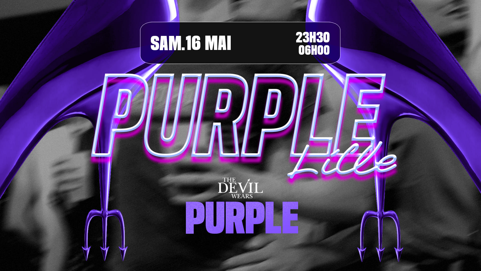 La Purple Lille - Devil Wears Purple Cover