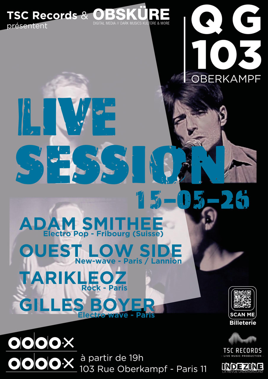 Adam Smithee + Ouest Low Side + Tarikleoz + Gilles Boyer Cover
