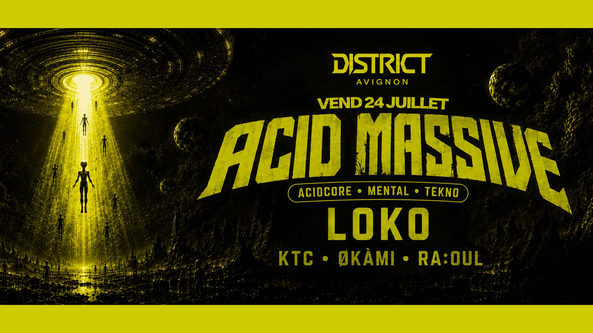 Acid Massive : Loko - Ktc - Okami - Ra:Oul Cover