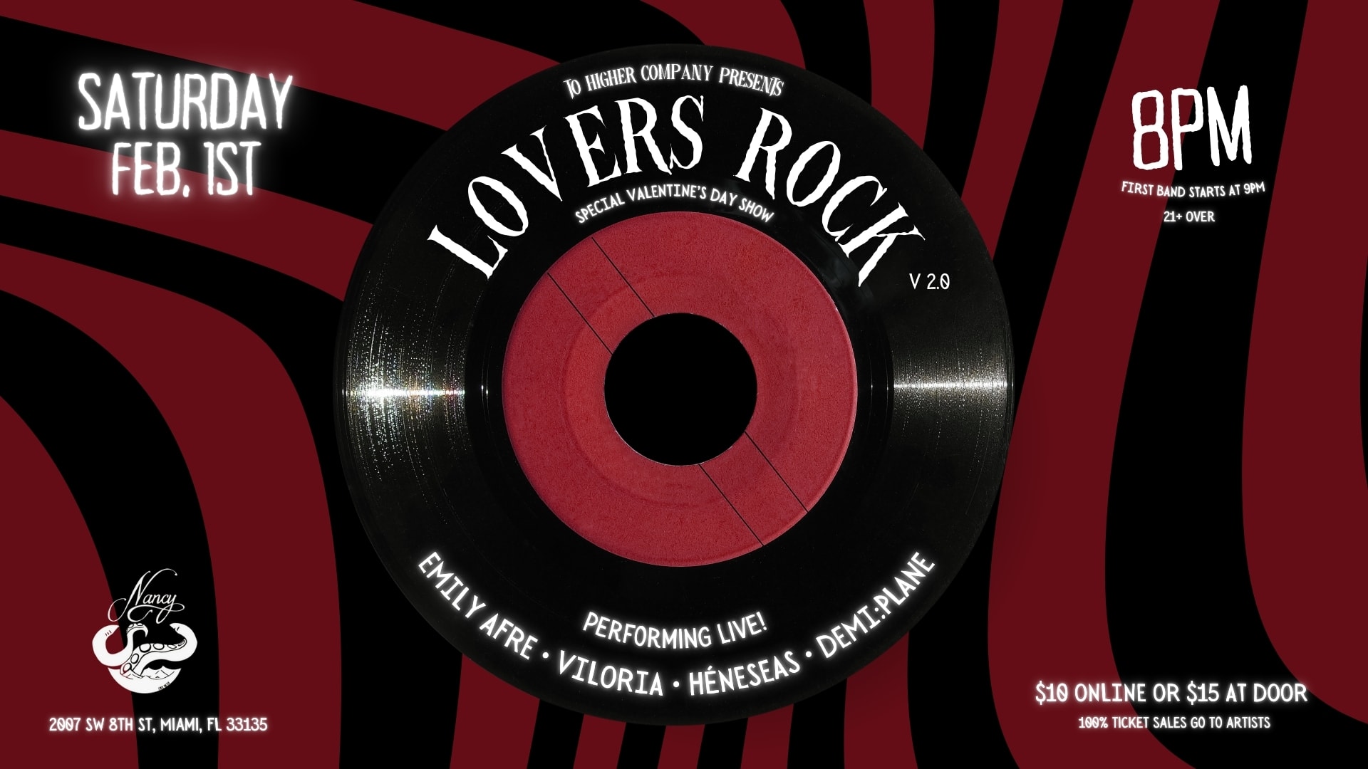 2/1 Lover's Rock: Heneseas, Emily Afre, Viloria, Demi: Plane Cover