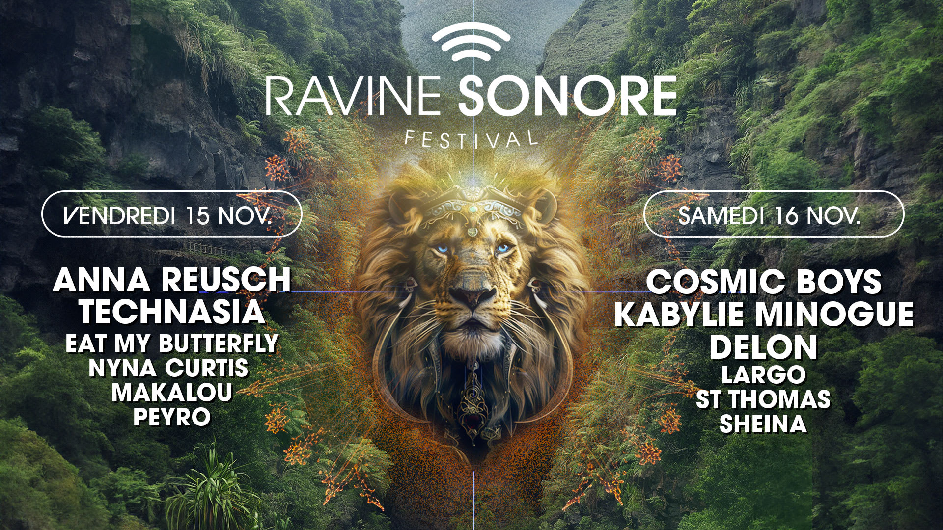 Ravine Sonore Festival Cover
