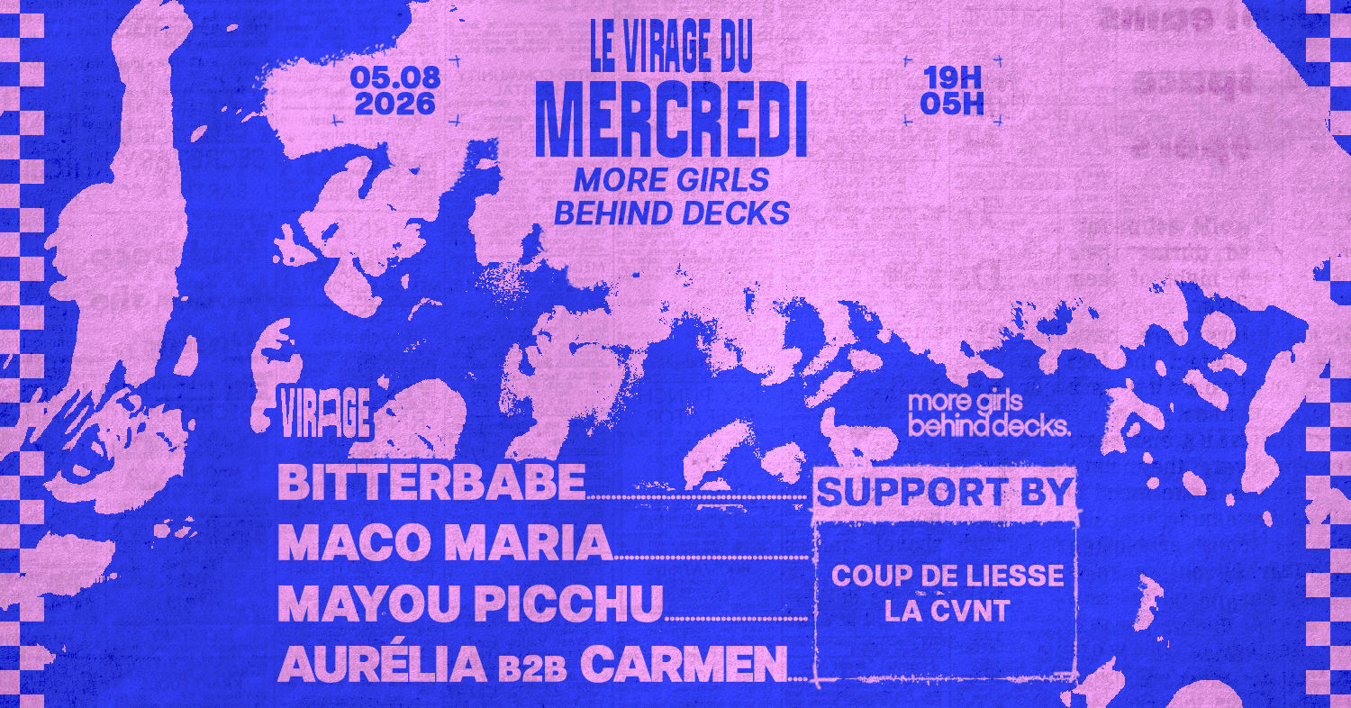 More Girls Behind Decks : Bitterbabe, Maco Maria Cover