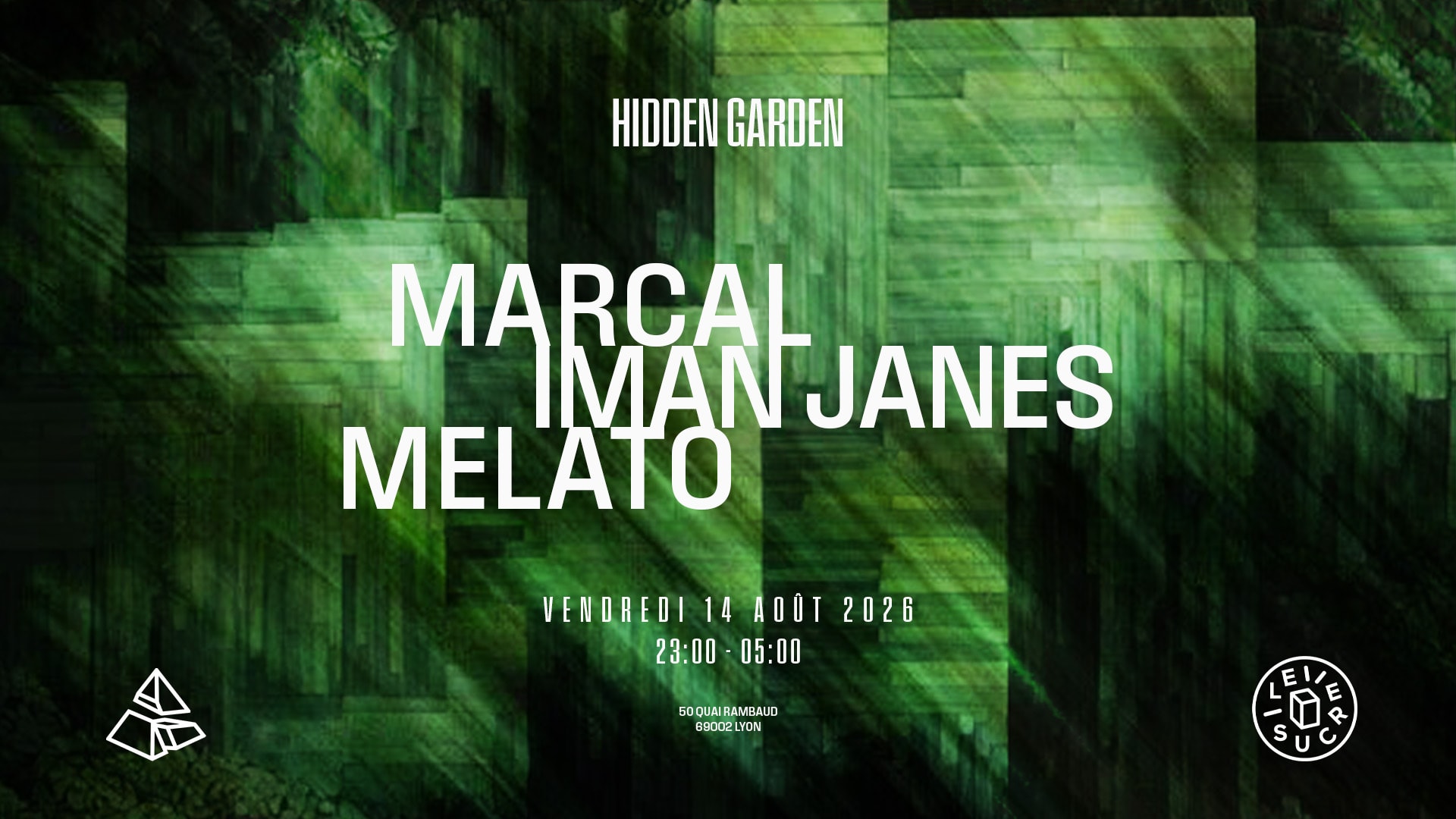 Club X Hidden Garden W/ Marcal, Iman Janes, Melato Cover