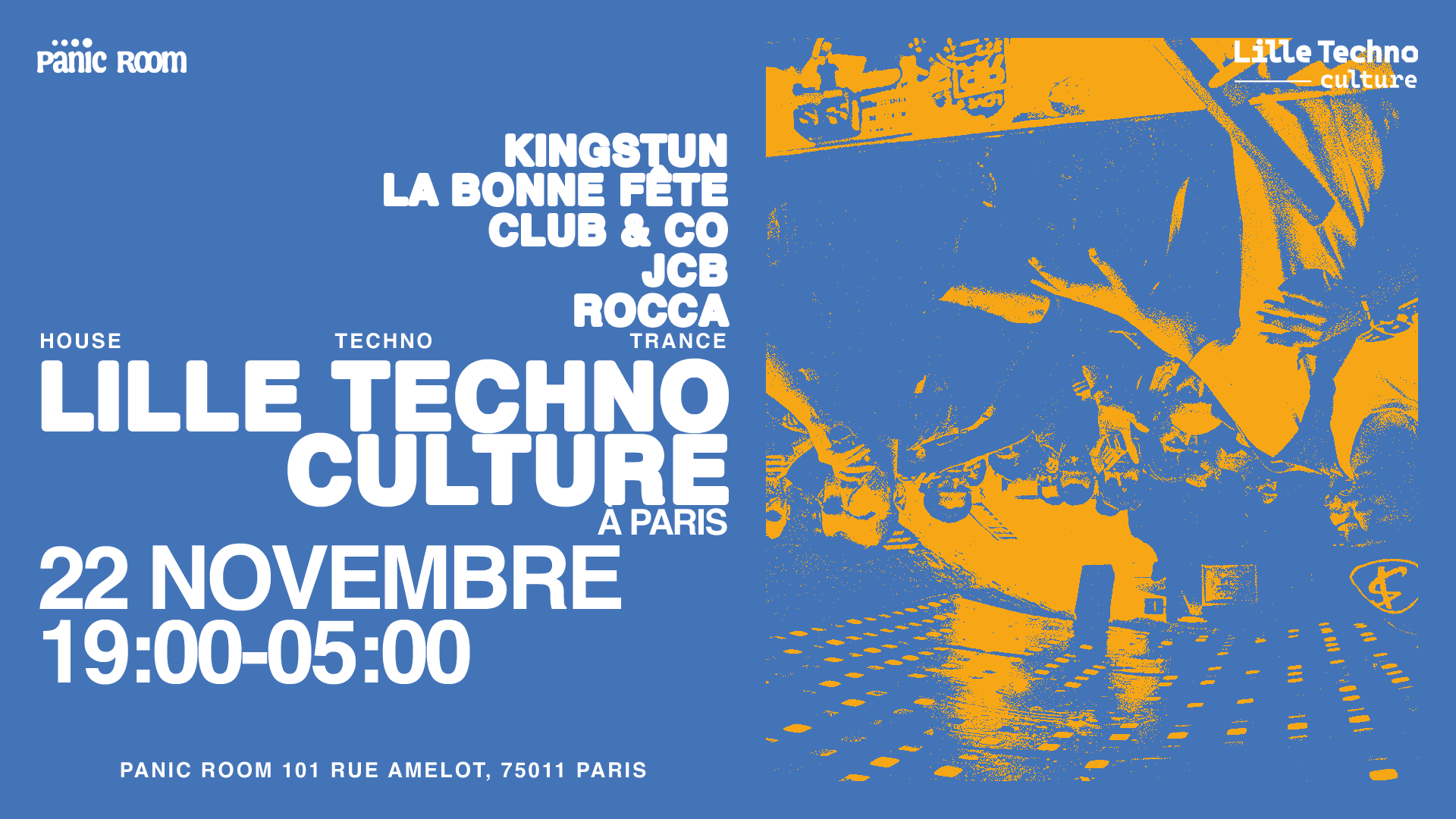 Lille Techno Culture À Paris Cover