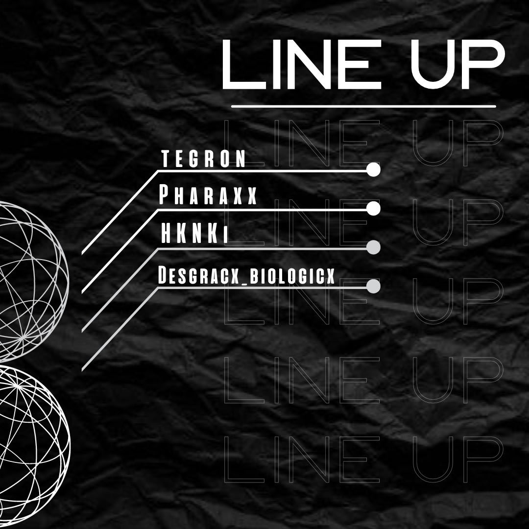 Hidden Space: Shadow W/ Tegron, Pharaxx, Desgracx E Hknki Cover