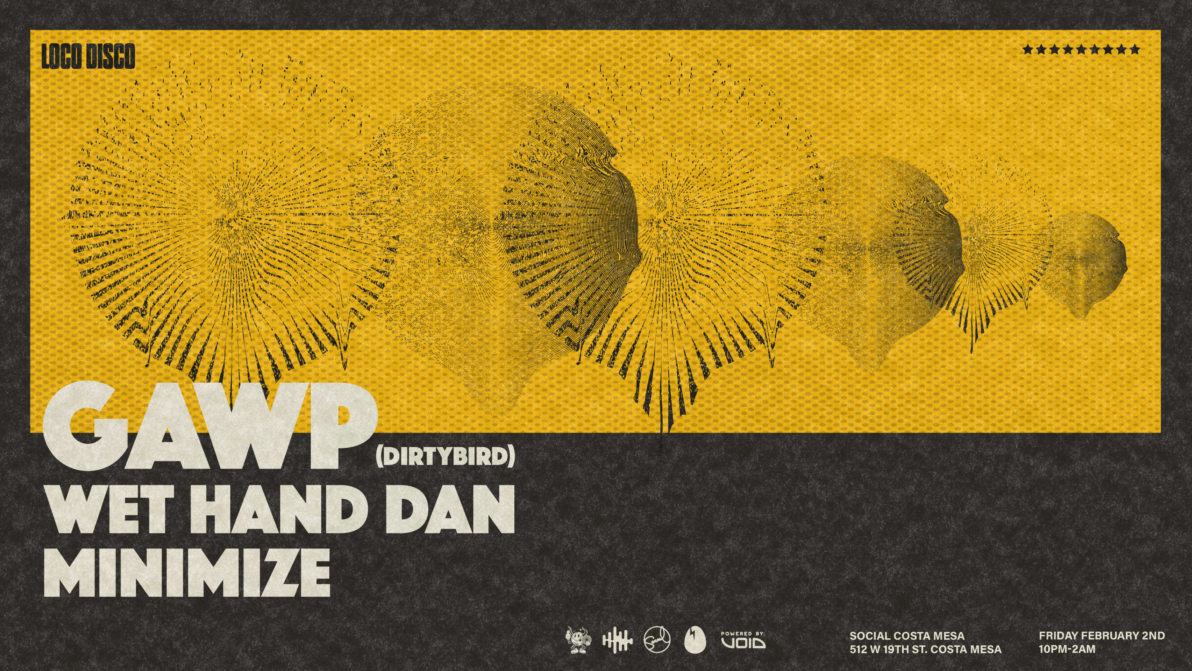 Loco Disco Presents Gawp (Dirtybird Records) Cover