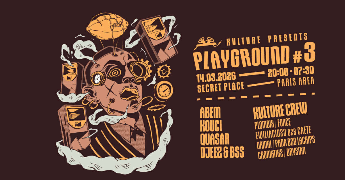 Collectif Kulture Presents Playground #3 Cover