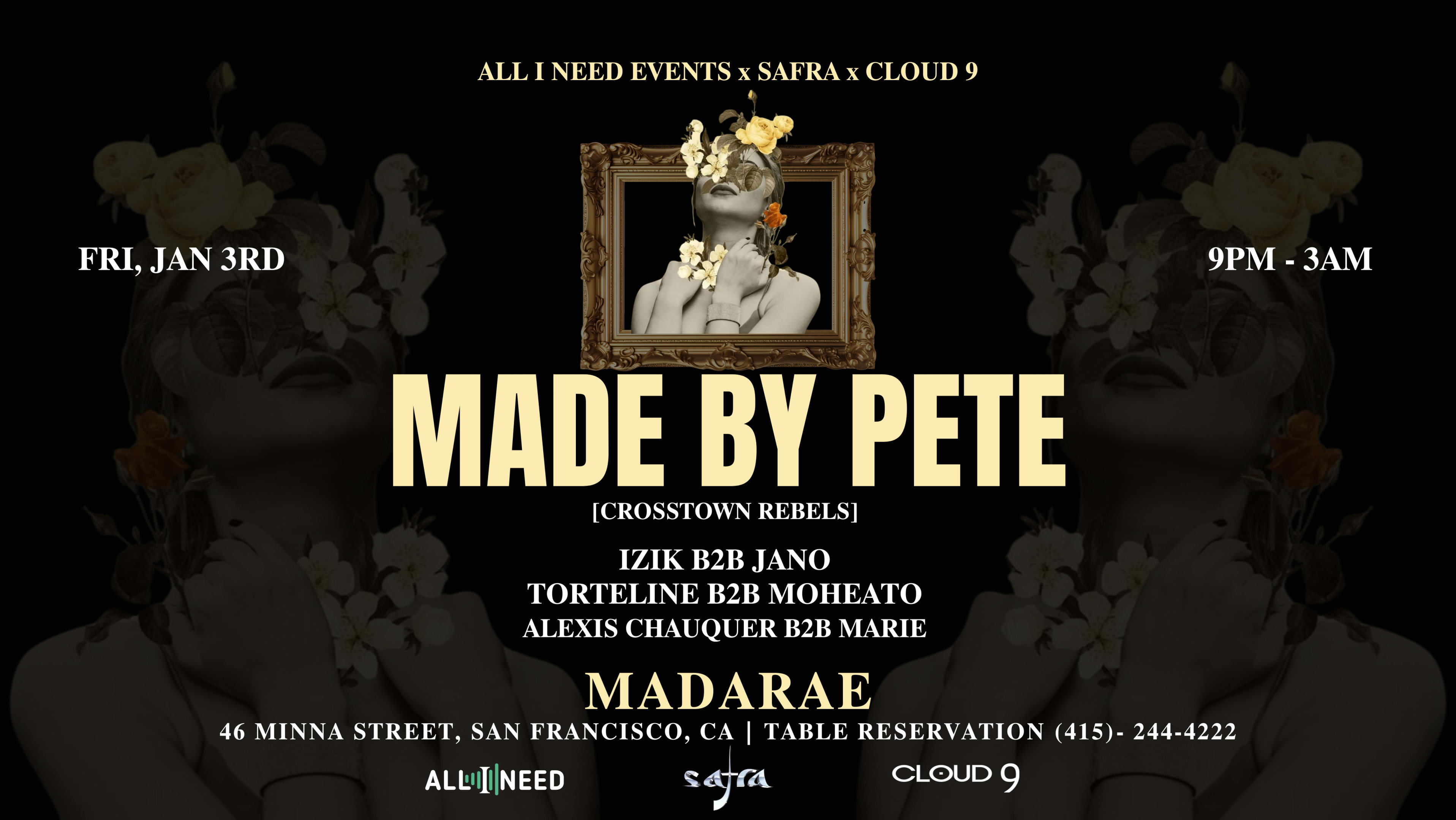 Made By Pete [Crosstown Rebels] At Madarae San Francisco Cover