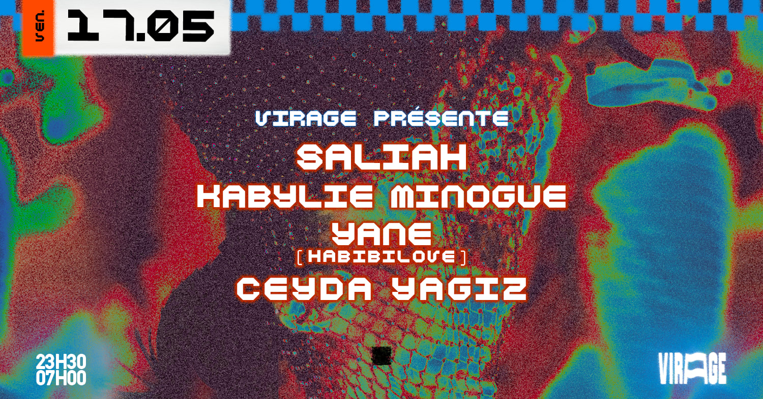 Virage Présente : Saliah, Kabylie Minogue, Ceyda Yagiz Cover