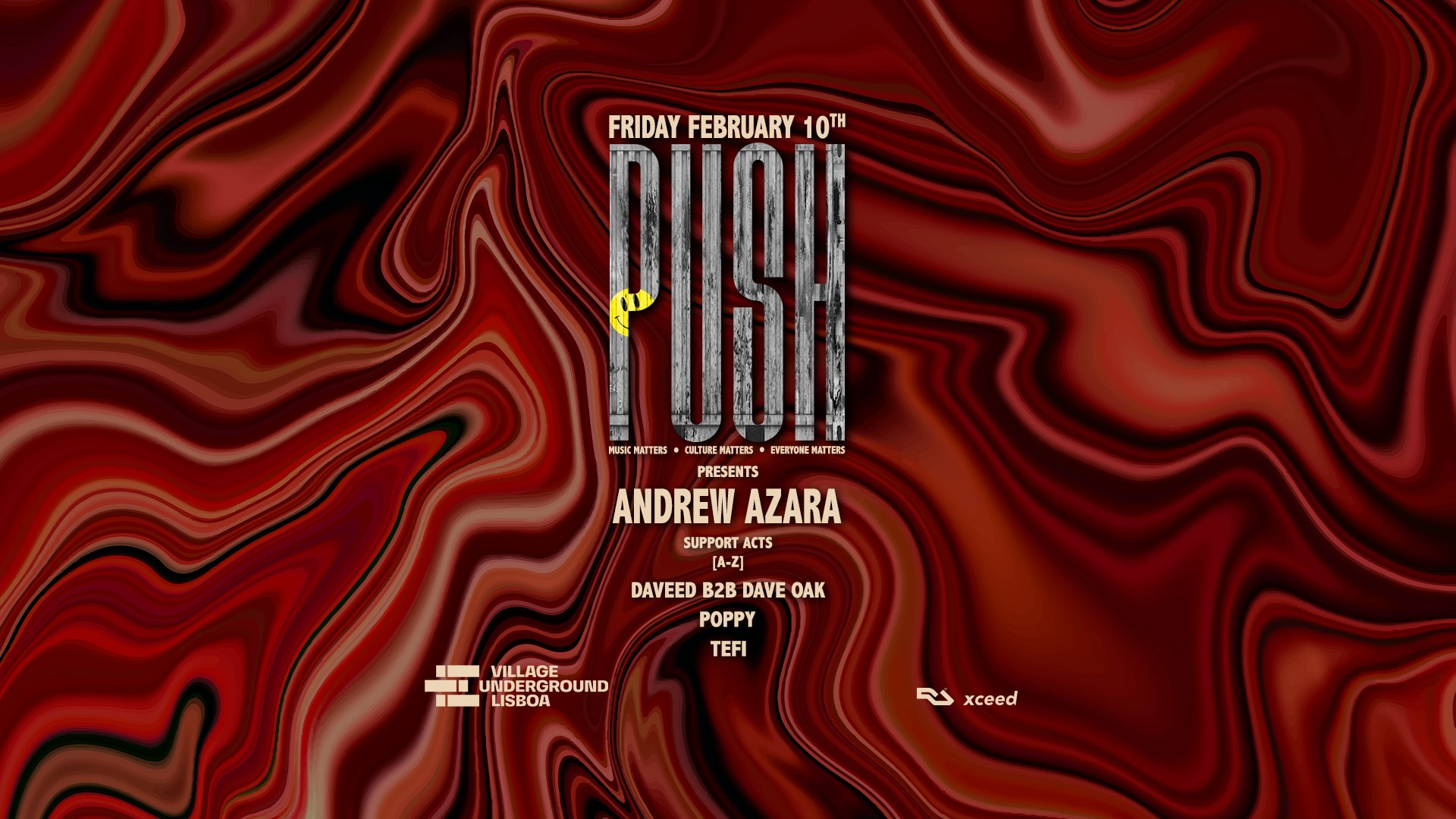 Push: Andrew Azara X Daveed B2b Dave Oak X Poppy X Tefi Cover